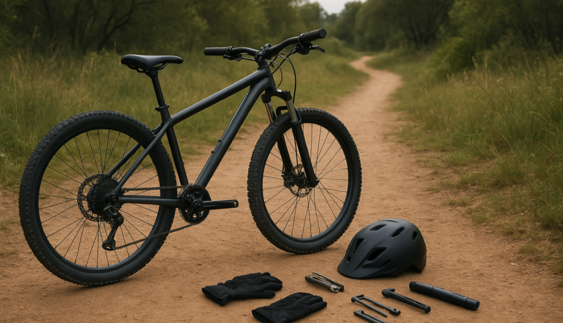 sprzęt MTB dla początkujących